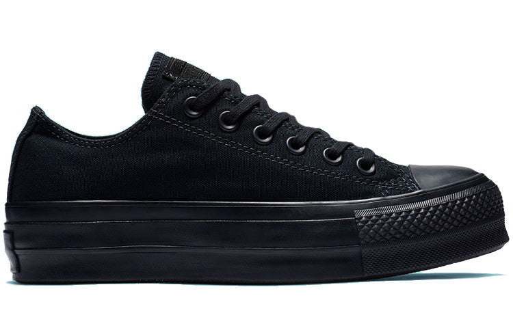 (WMNS) Converse Chuck Taylor All Star Platform Low 'Triple Black' 562926C