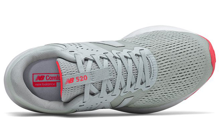(WMNS) New Balance 520v7 'Grey Crimson' W520LG7
