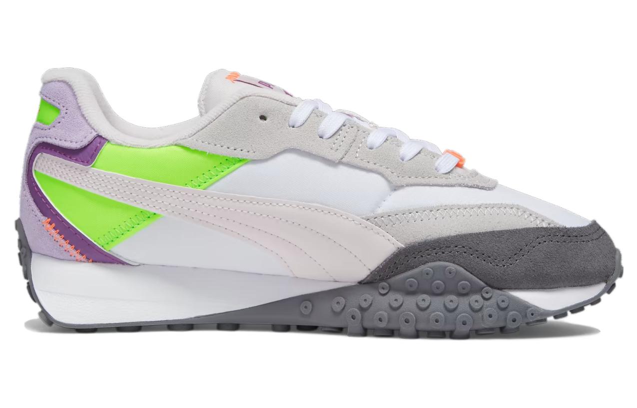 (WMNS) PUMA Blacktop Rider 'Cool Dark Grey Lime' 395461-12