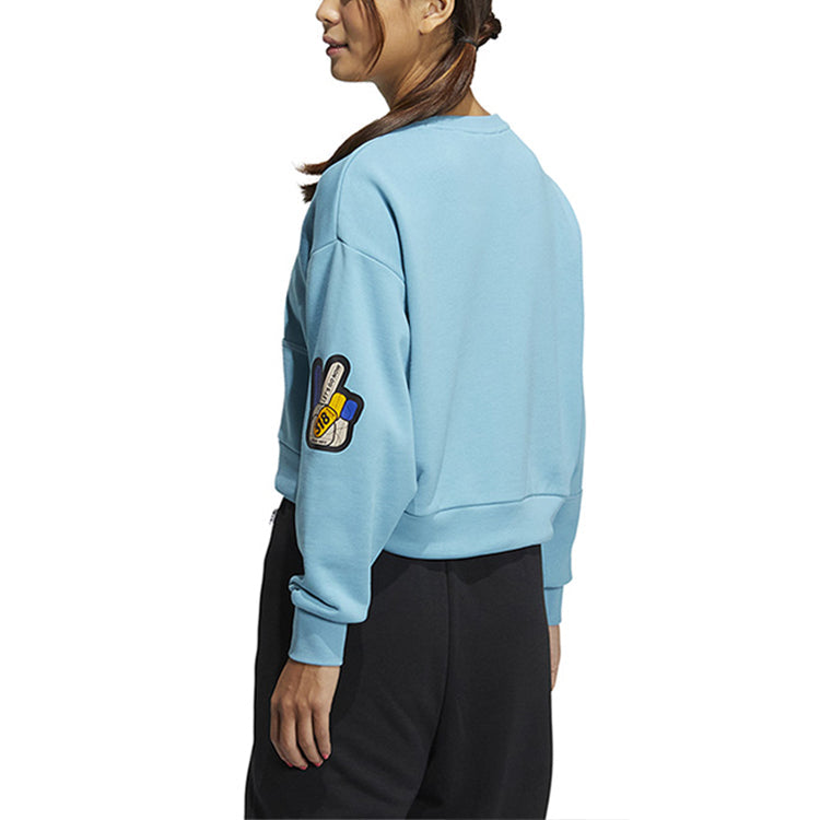 (WMNS) adidas Neo CESP Sweaters 'Blue' IA6901