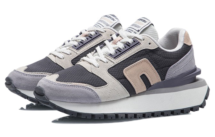 (WMNS) Li-Ning Counterflow YueHua 'Dark Purple Grey' AGLR182-2