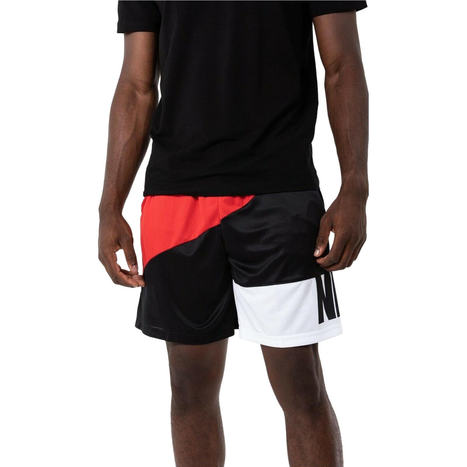 Nike Dri-fit Basketball Shorts 'Black University Red' CV1912-657
