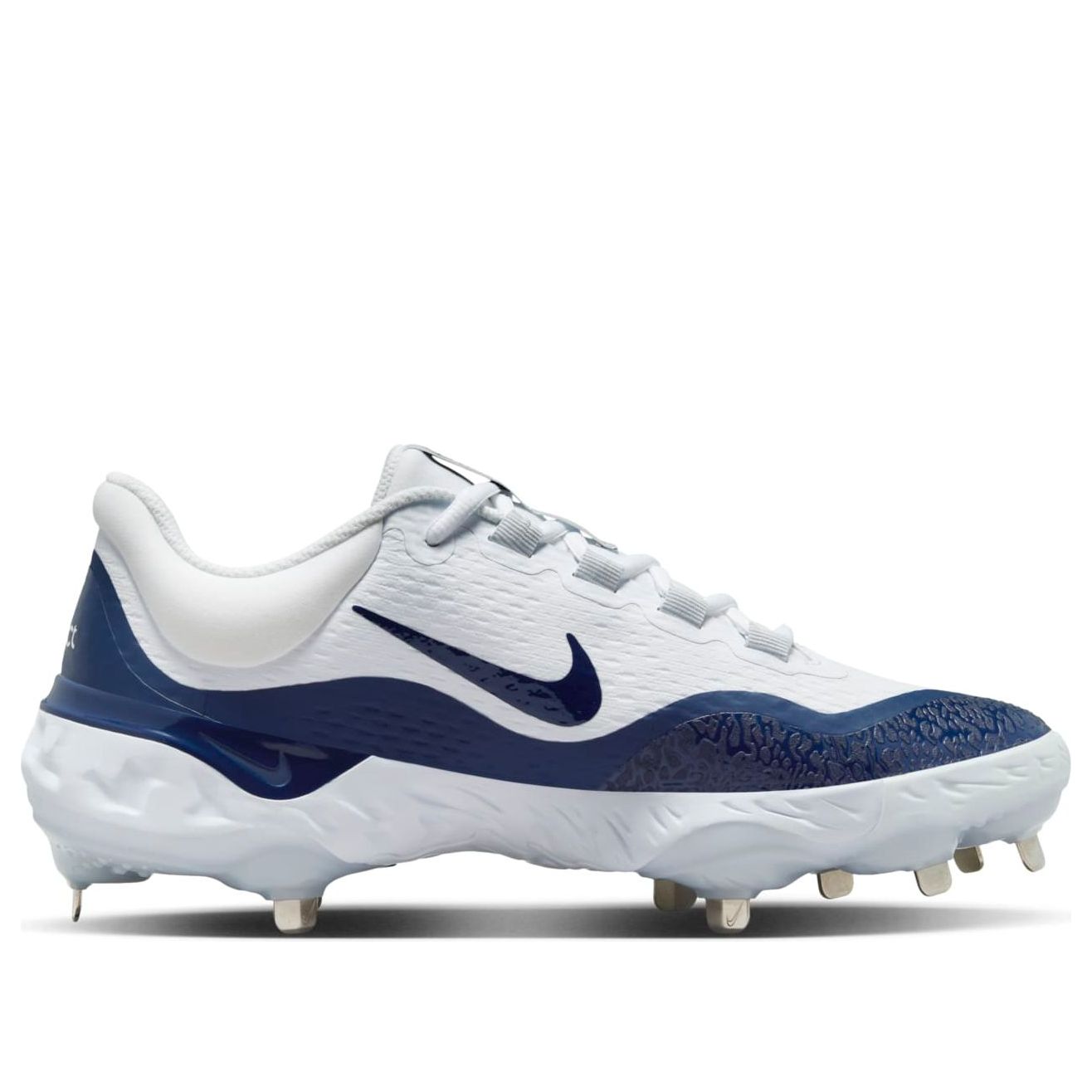 Nike Cleats Alpha Huarache Elite 4 Low 'White Blue' FD2745-103