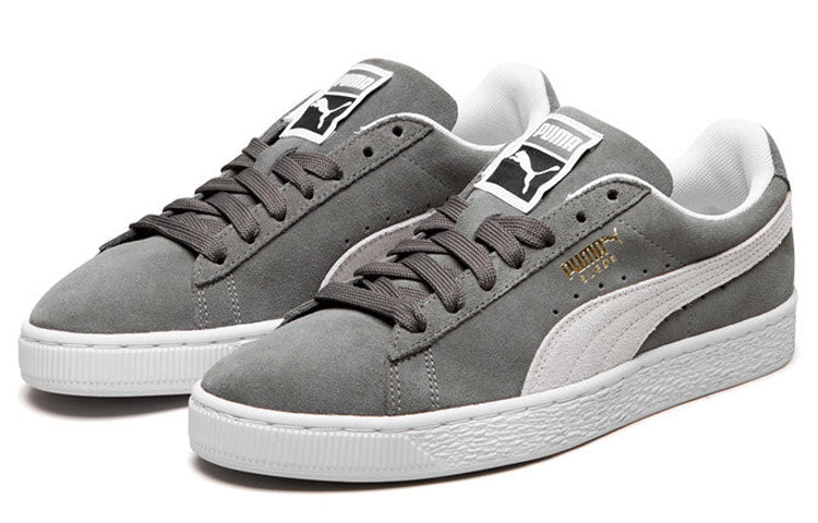 PUMA Suede classic Low Top Board Shoes Grey/White 365347-05