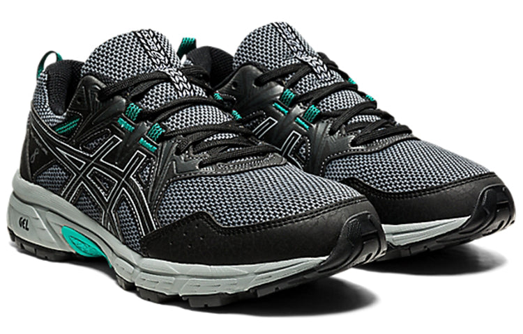 (WMNS) ASICS Gel-Venture 8 Wide 'Black Sheet Rock' 1012A706-004