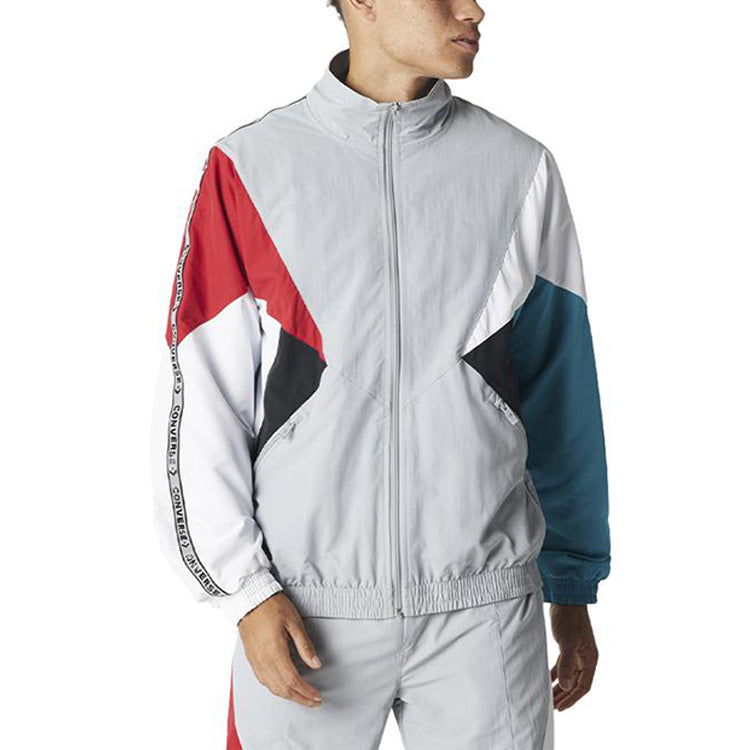 Converse Archive Track Jacket Asia Sizing 'Grey' 10017680-A01