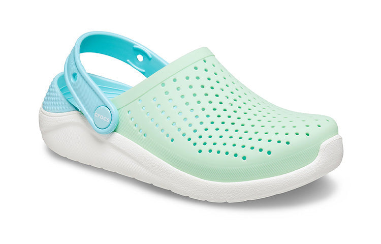 (GS) Crocs LiteRide Clogs 'Neo Mint White' 205964-3TM