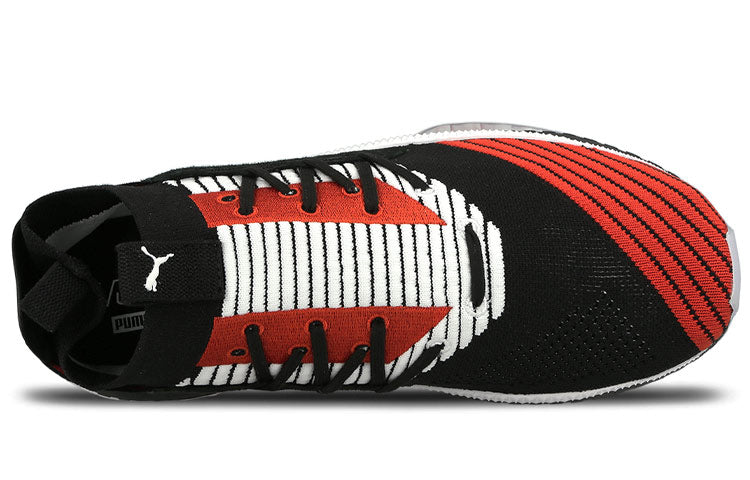 PUMA Tsugi Jun Cubism 'Black White Scarlet' 365490-02