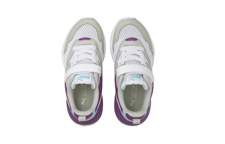 (PS) PUMA X-Ray Lite Radiate Ac Ps Running Shoes Grey/Purple 375068-02