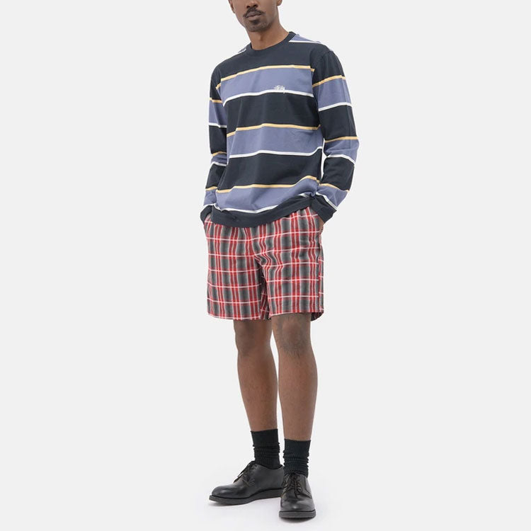 Stussy Nepal Plaid Mountain Short 'Red' 112270