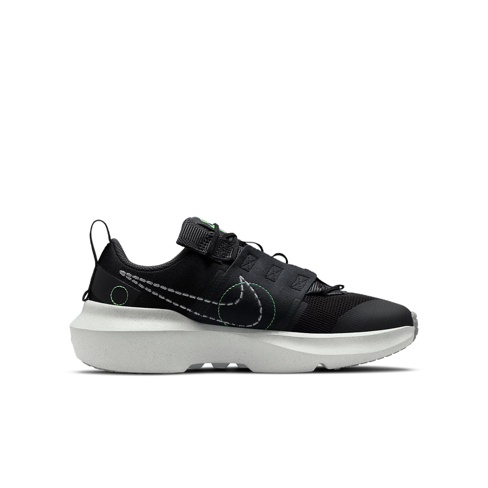 (GS) Nike Crater Impact 'Black Chrome' DB3551-002