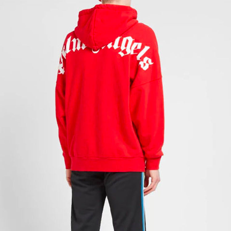 Men's PALM ANGELS Logo Printing Red PMBB036E194410022001