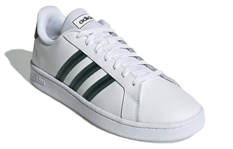 adidas neo Grand Court 'White Black Green' EG3840