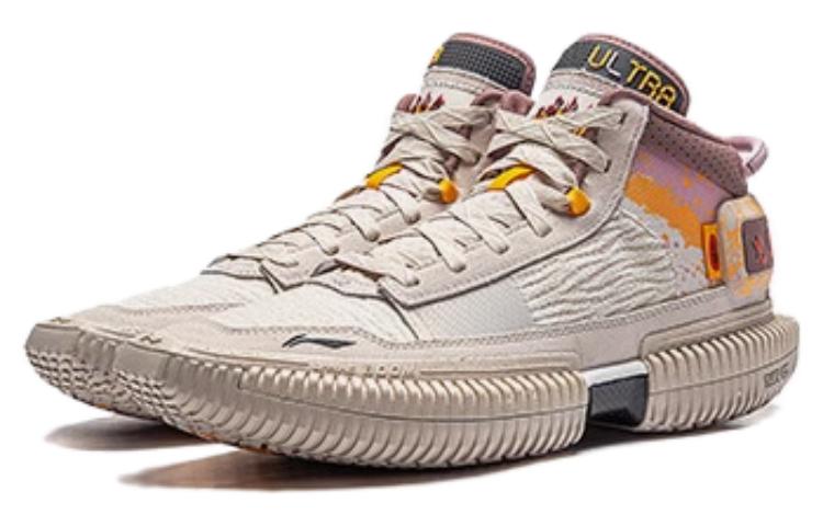 Li-Ning BadFive 3 Ultra Mid 'Grey Orange' ABFS011-34