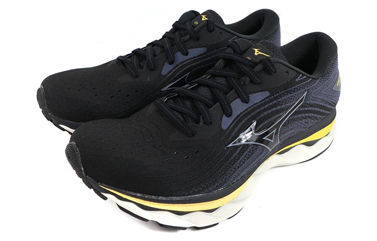 Mizuno Wave Sky 6 Super Wide 'Black Grey Yellow' J1GC221102