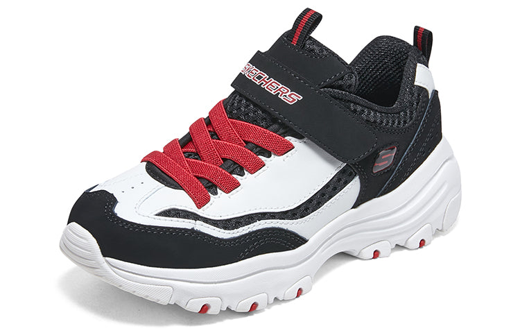 (GS) Skechers DLITES 1.0 'White Black Red' 8701650L-WBRD