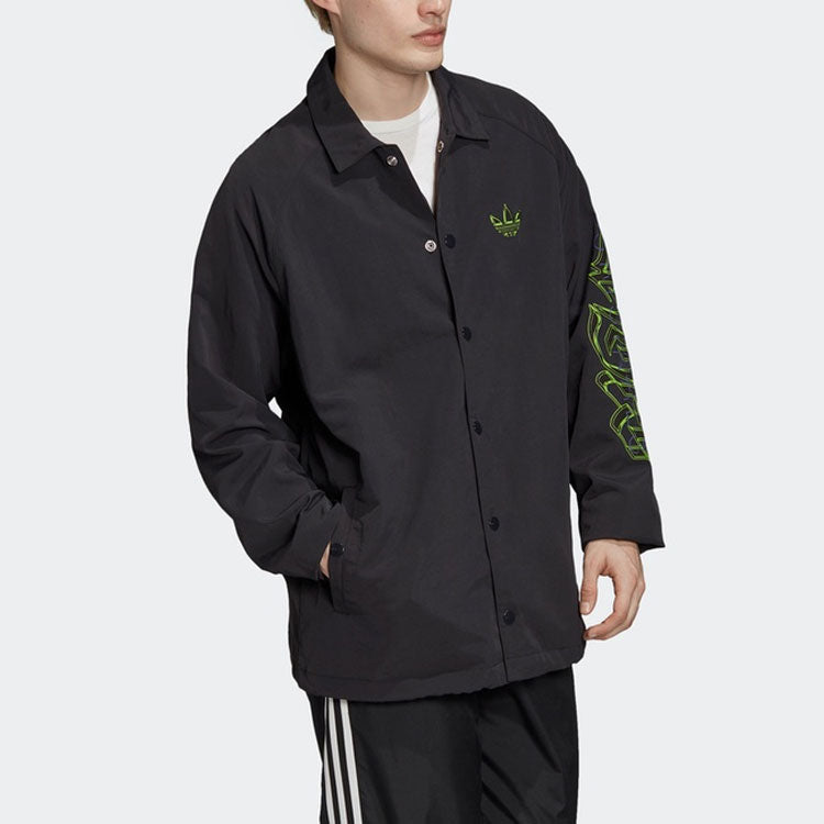 adidas originals Graphic Lw Wb Sports Jacket Black GK5922