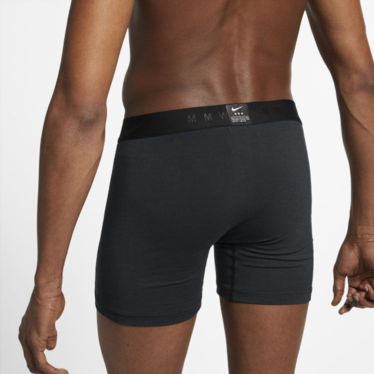 Nike x MMW Crossover Logo Cozy Casual Pants Black AV2302-010