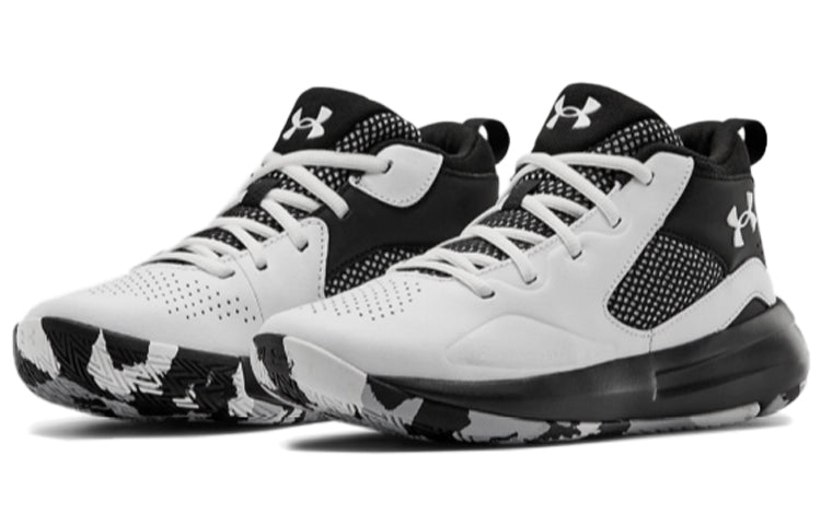 (GS) Under Armour Lockdown 5 'White Black' 3023533-100