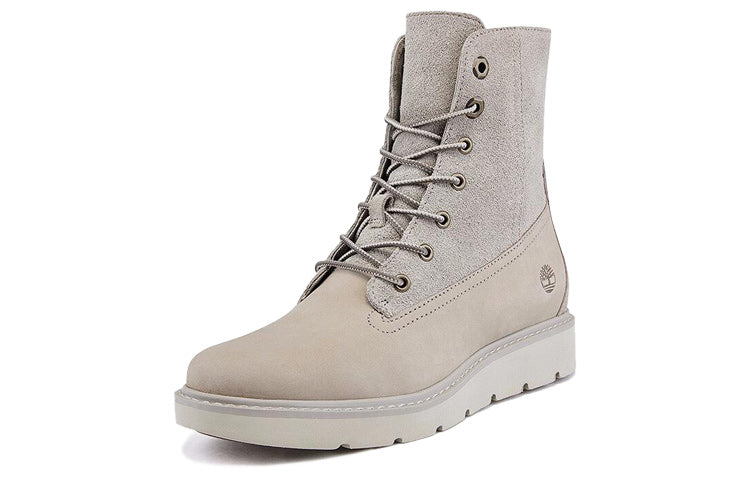 (WMNS) Timberland Auth Teddy Fleece Wide-Fit 'Winter White Nubuck' A1S7G