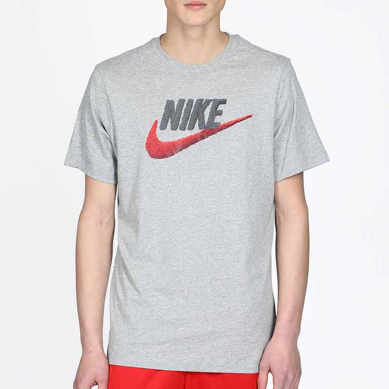 Nike Sportswear Tee Brand Mark Logo Casual Sport Round NeckShort Sleeve Men s Grey Gray AR4993-063