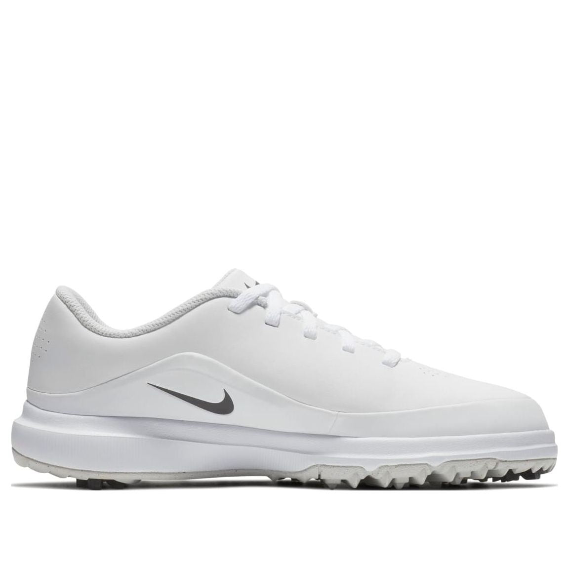 (PS) Nike Precision Golf Shoes 'White Black Metallic Silver' 909251-100