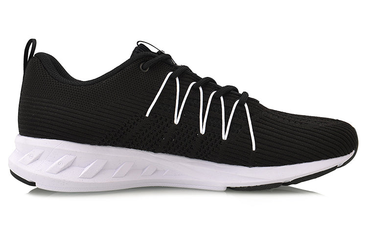 (WMNS) Li-Ning Running Shoes 'Black White' ARHP156-2