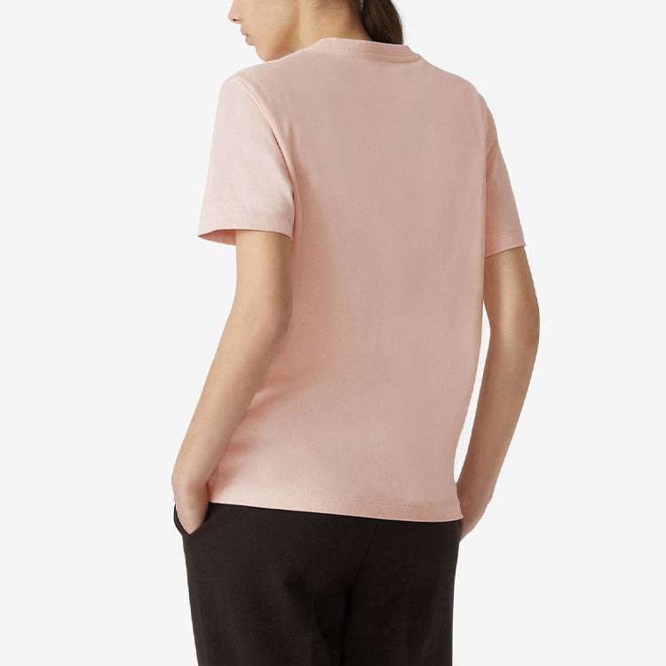 KENZO Tiger Head Embroidered Round Neck Short Sleeve Pink FA62TS9124YE-34