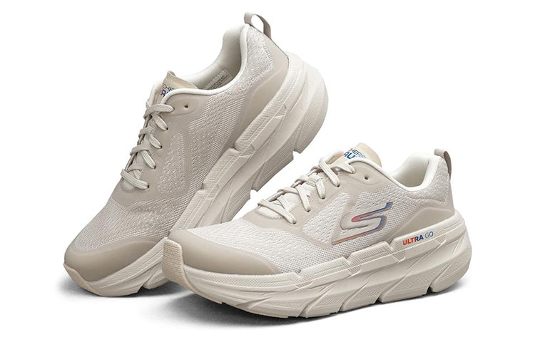 Skechers Max Cushioning Premier Low-Top Running Shoes Khaki 54450-NAT