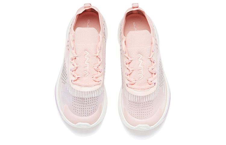 (WMNS) ANTA Running Series Sneakers 'Light Pink White' 12925542-4