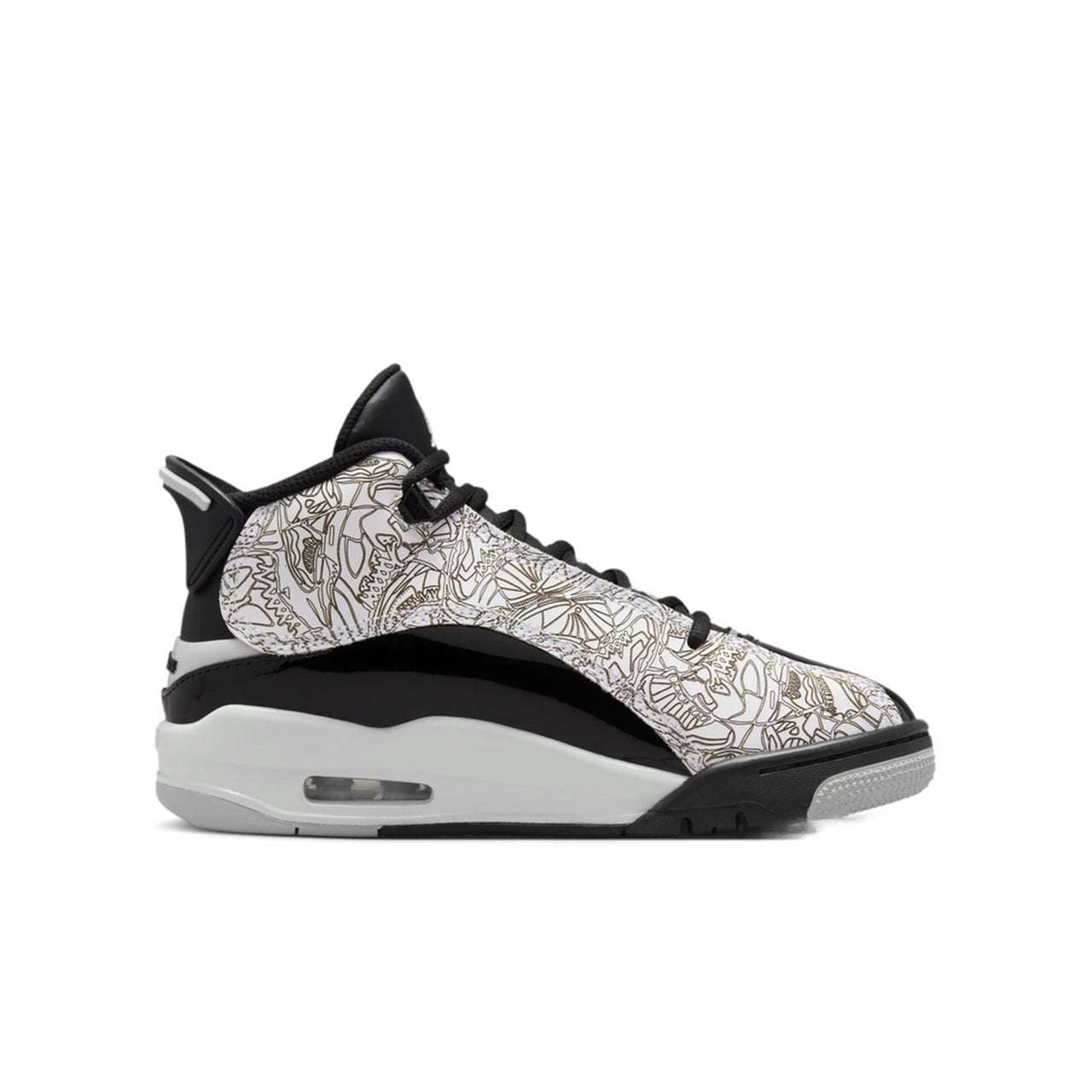 (GS) Air Jordan Dub Zero 'White Black' DV1360-110