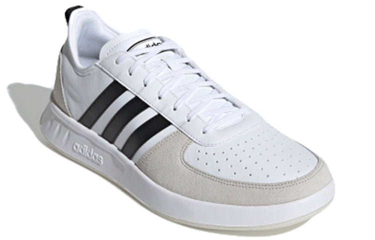 adidas Court80s 'Cloud White / Core Black / Raw White' EE9663