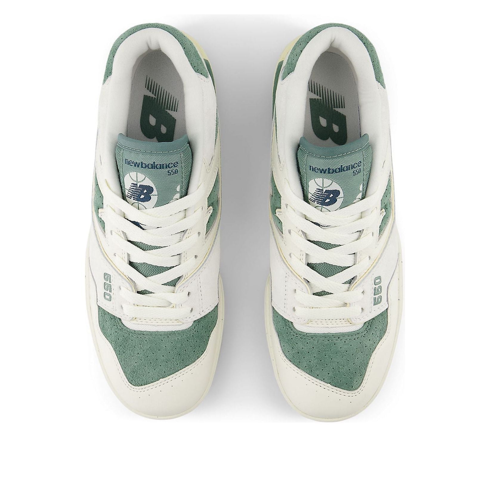 (WMNS) New Balance 550 'Sea Salt Dark Juniper' BBW550PE