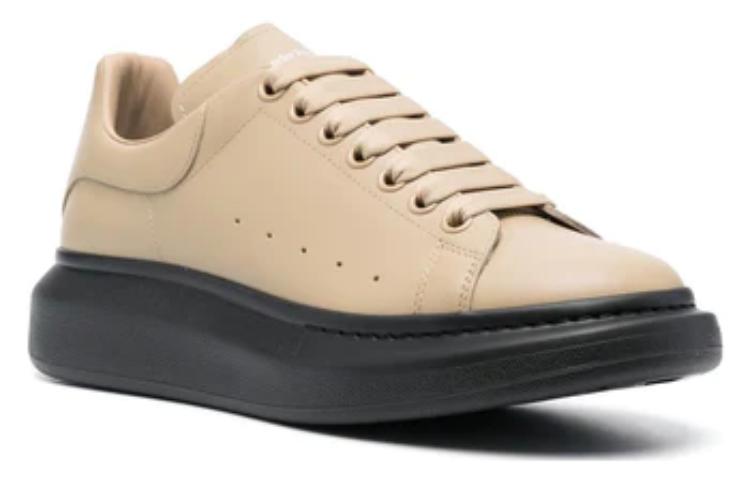 Alexander McQueen Larry Sneakers 'Beige Black' 727388WHTQ49787