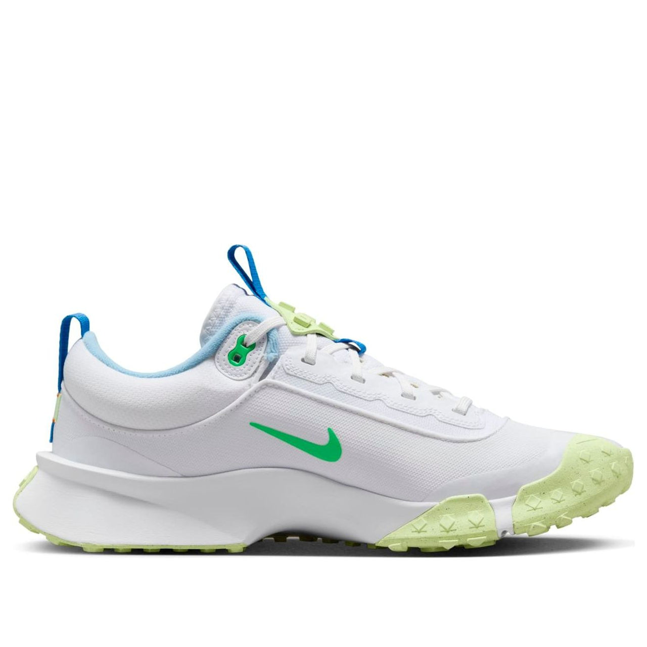 Nike Air Diamond Varsity Turf  'White Volt Blue' FN7454-101