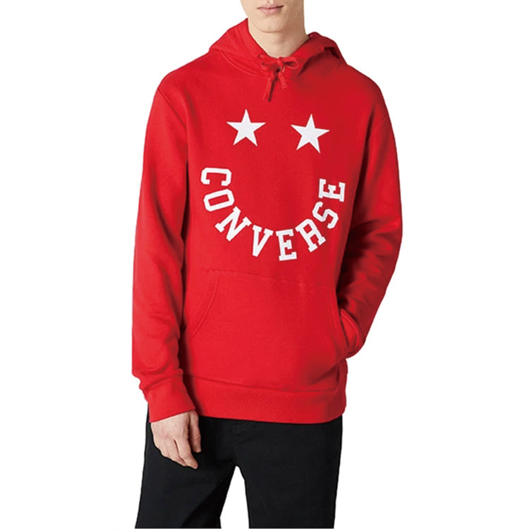Converse Men's Graphic Pullover in University Red 10018351-A02