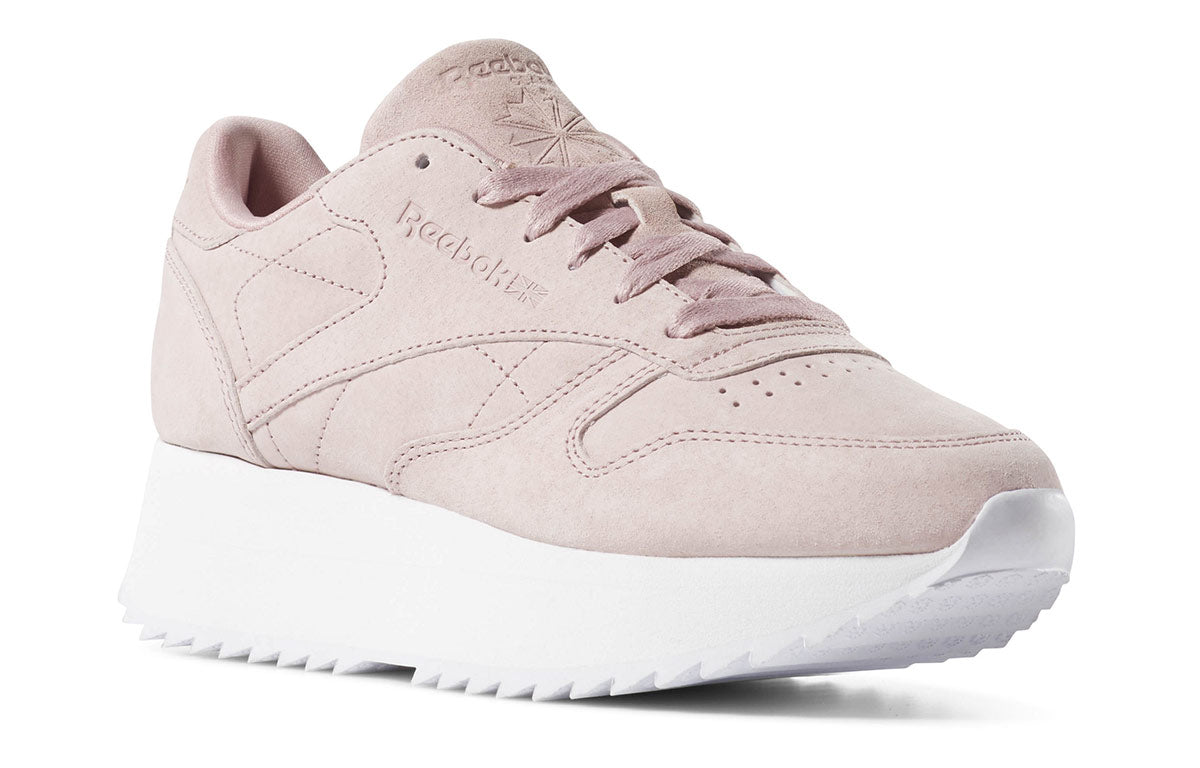 (WMNS) Reebok Classic Leather Double 'Smoky Rose' DV3628