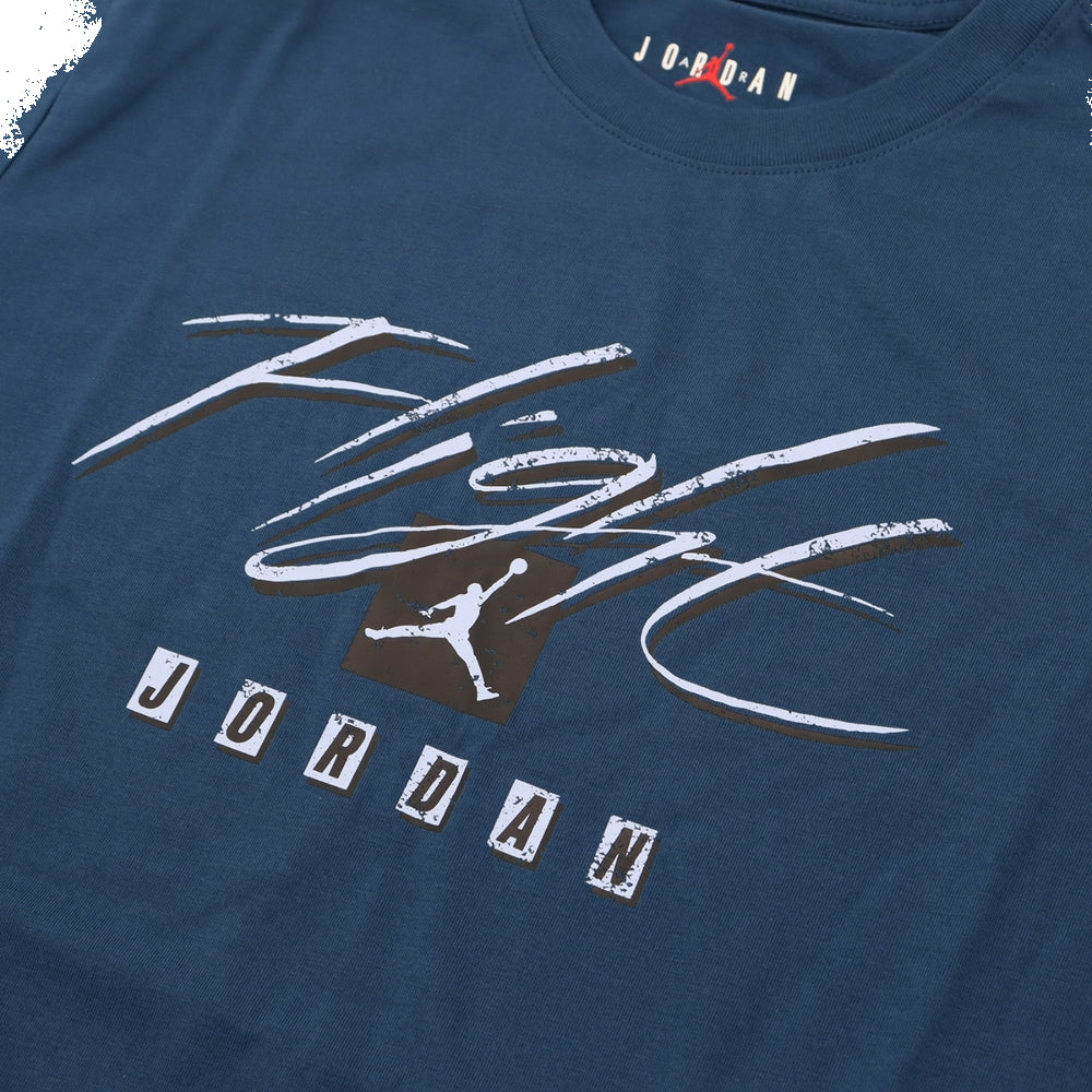 Air Jordan Flight Essentials Logo T-Shirt 'Blue' FB7399-427