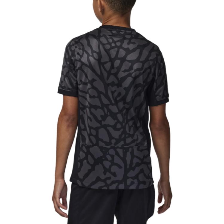 (GS) Air Jordan Paris SaintGermain FC 23/24 Third Stadium Jersey 'Black' DX9852-069