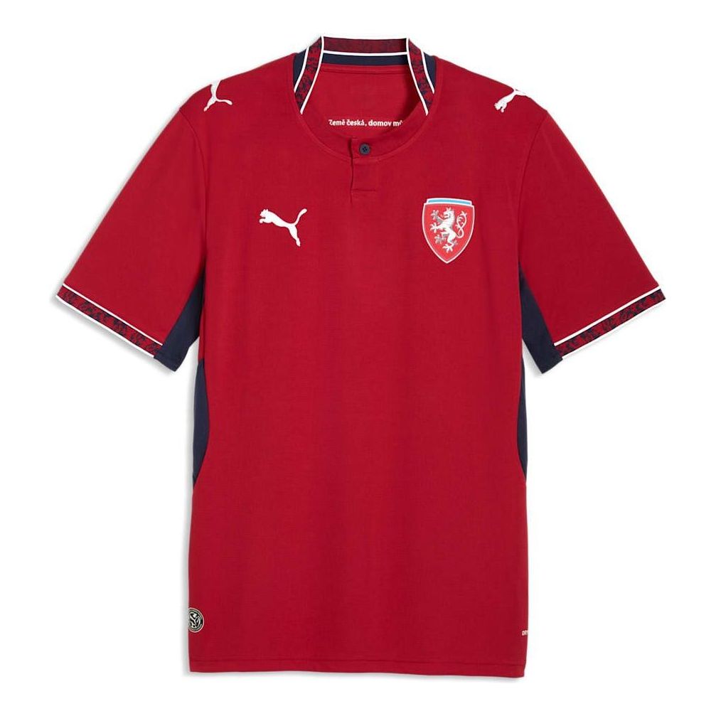 PUMA Czechia 2026 Home Jersey 'Dark Cherry PUMA Navy' 783252-01