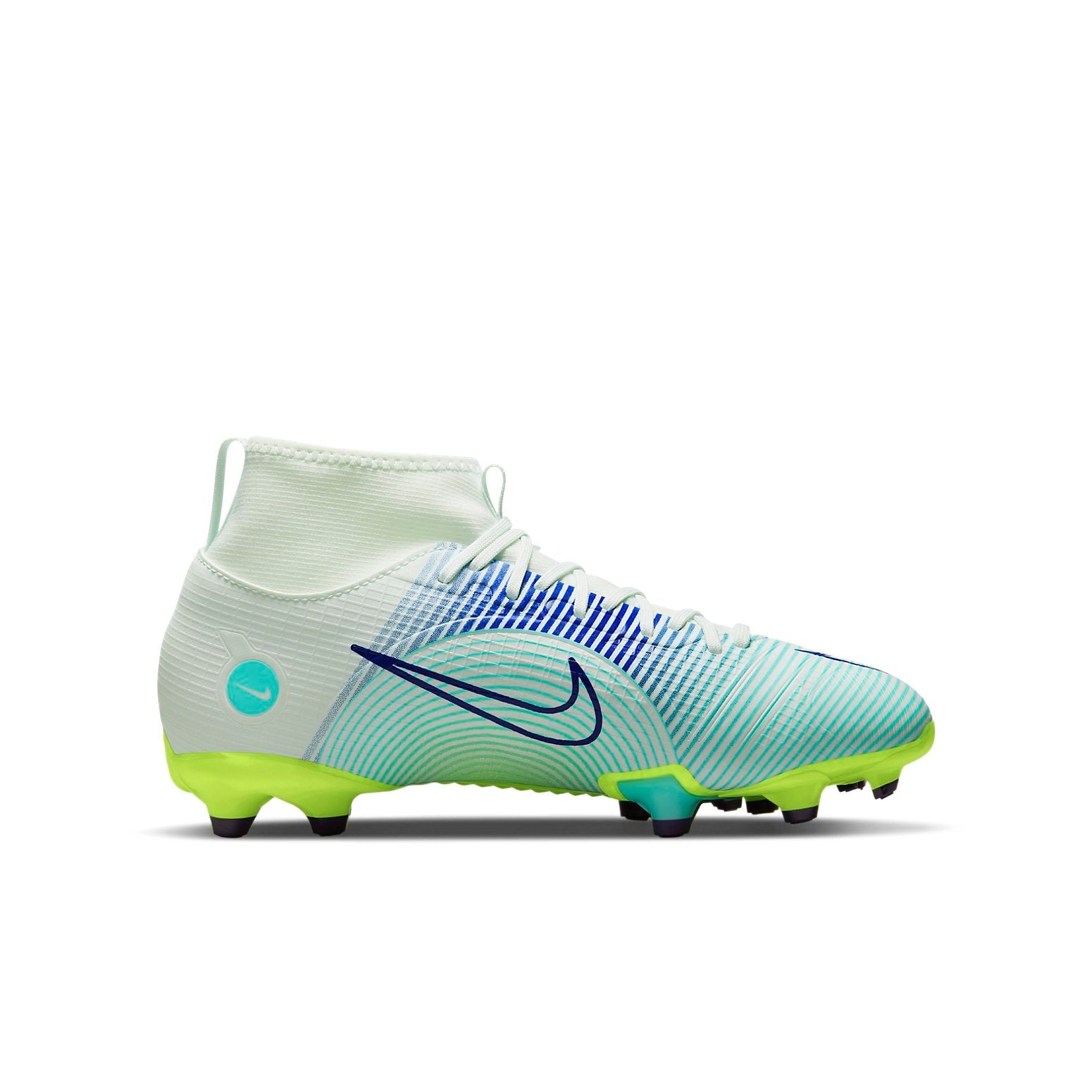 (GS) Nike Mercurial Superfly 8 Academy MG 'Dream Speed - Barely Green Electro Purple' DN3771-375