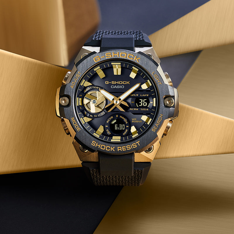 CASIO G-Shock G-Steel 'Black Gold' GST-B400GB-1A9PFT