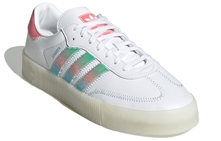 (WMNS) adidas Sambarose 'White Green Pink' GZ2797