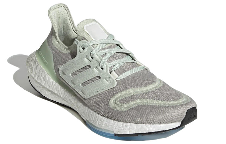 (WMNS) adidas Ultraboost 22 'Metal Grey Linen Green' GY7285