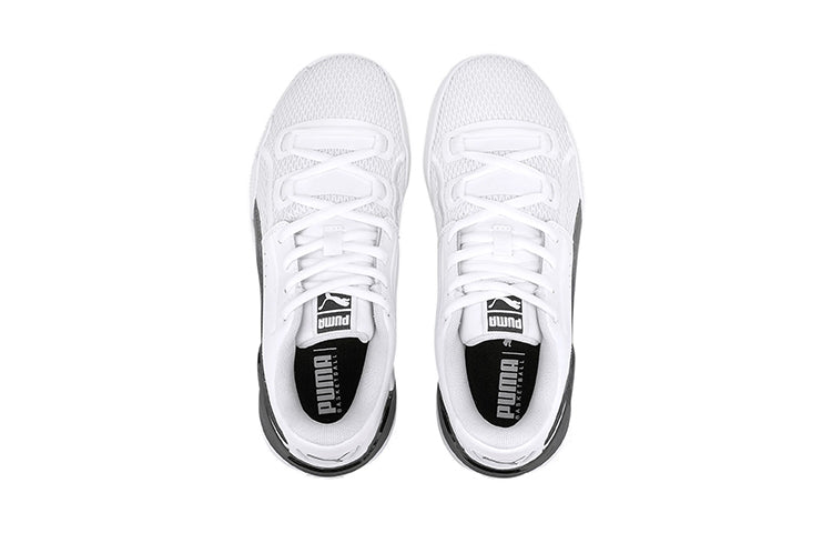 (GS) PUMA Clyde Hardwood Team Low 'White Black' 194455-01