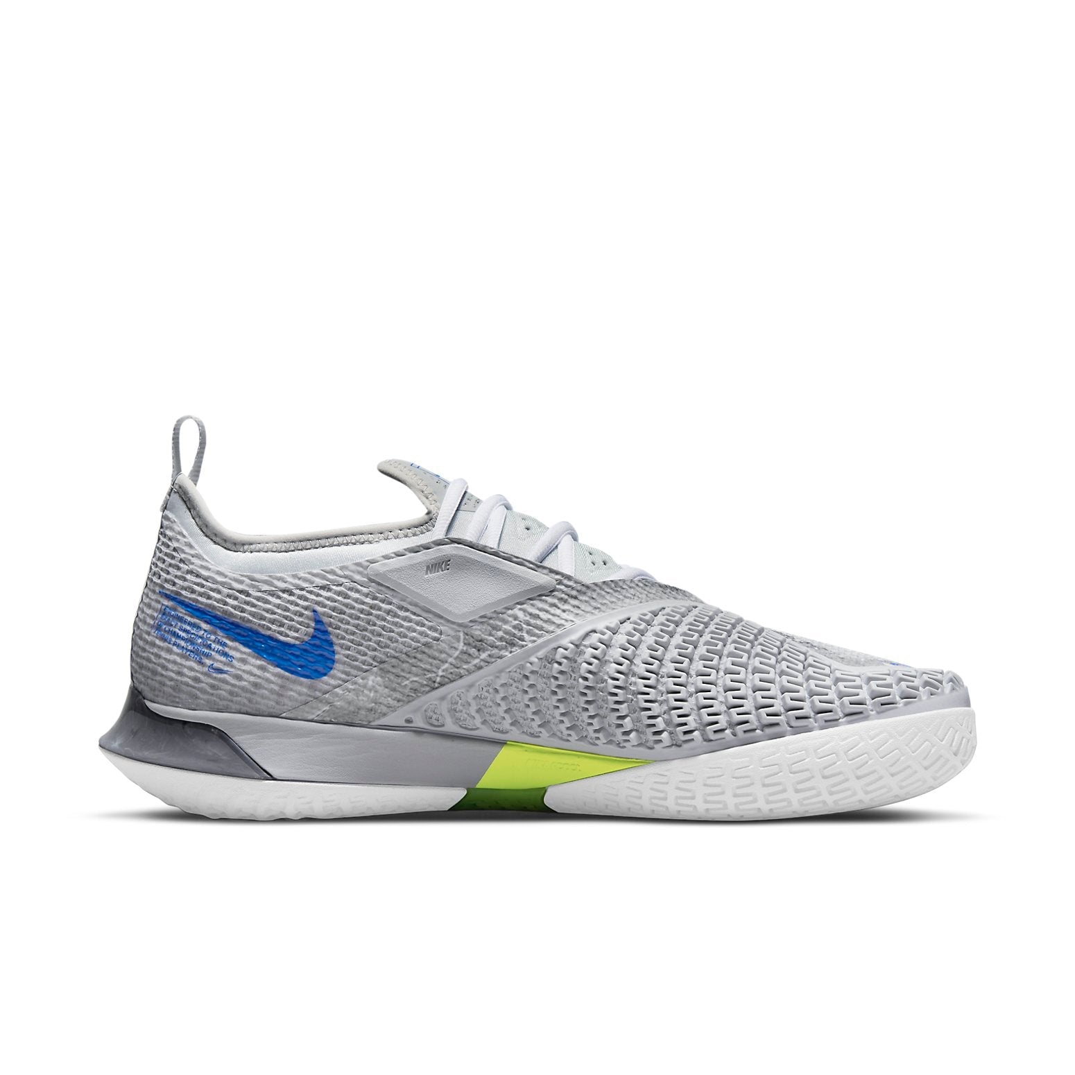 Nike Court React Vapor NXT 'Light Smoke Grey Hyper Royal' CV0724-008