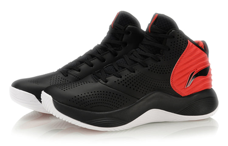 Li-Ning Mid-Top Black/Red ABPP039-3