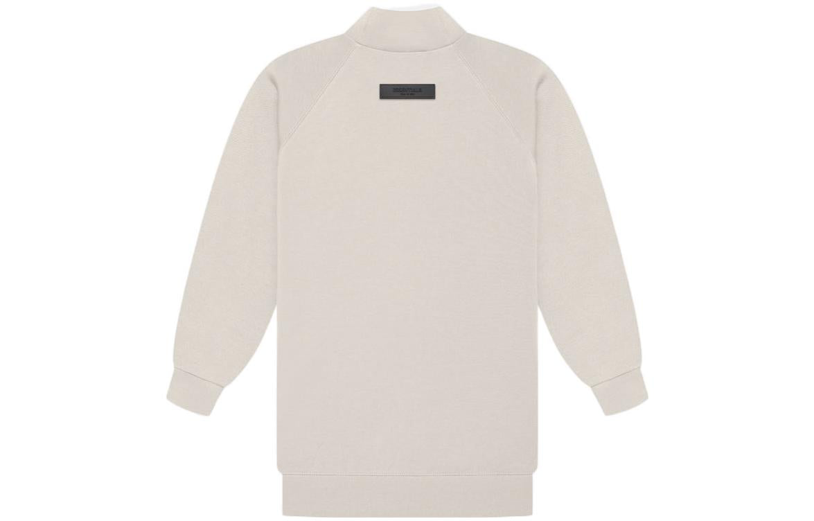 (WMNS) Fear of God Essentials SS22 1977 3/4 Sleeve Mockneck Pullover 'Wheat' FOG-SS22-67