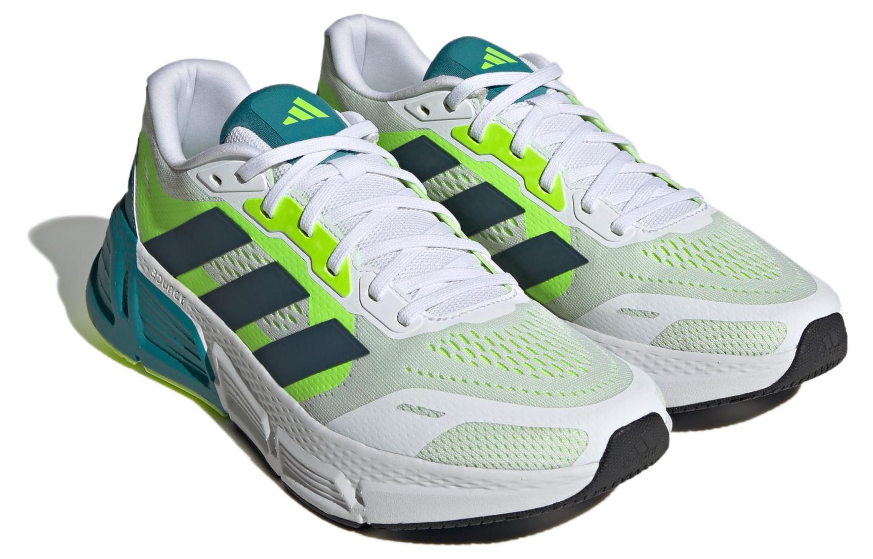 adidas Questar 2 'White Yellow Green' IF2233