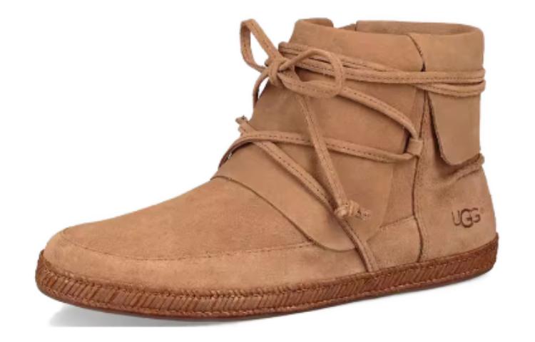 (WMNS) UGG Faux Fur Boots 'Brown' 1019129-CHE